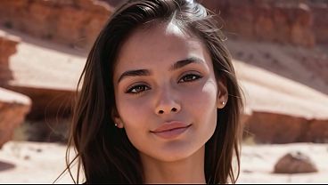 Nonton Fucking Hot Latina In Arizona Desert - Ai Interactive Video thumbnail