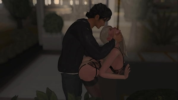 quickie public sex in the garage - 3d hentai 