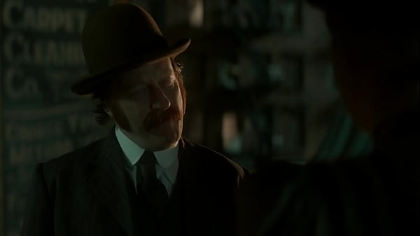 Beautiful blonde is threatened by an old man with being penetrated from behind in an alley 