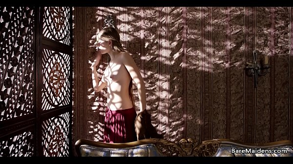 Needy_medieval maid touching herself - Alyce_Anderson - BARE MAIDENS