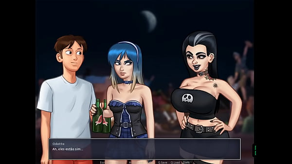 Jogo Porno 2D, Summertime Saga ep 86 - Estava pegando a Mina mas quando ficou bom ... 