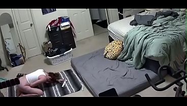 Milf Masturbating Riding Dildo On Camera thumbnail