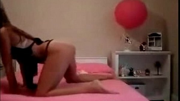 Hot young brunette dance 