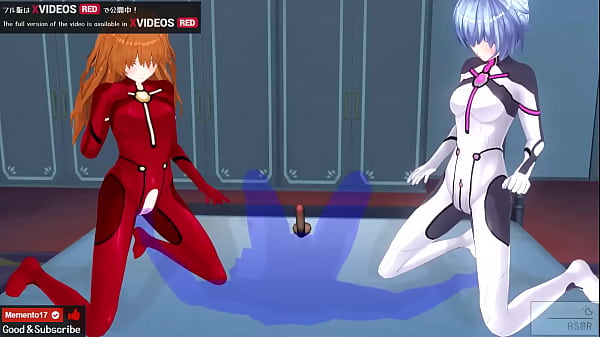 エロアニメ レイ アスカと3P中出し レズあり 無料Sample