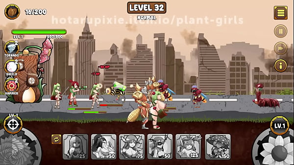 PLANT GIRLS INSECT INVASION LEVEL_32