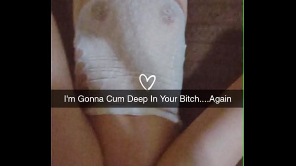 Neglected pregnant cumslut cheats & gets creampied on snapchat 