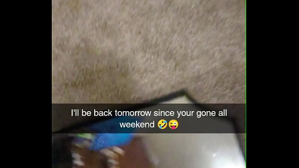 Neglected pregnant cumslut cheats & gets creampied on snapchat