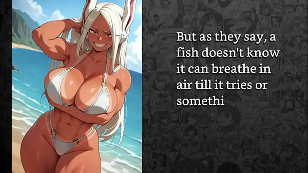 Faygrey mirko from boku no hero academia trains you in the art of sucking cocks