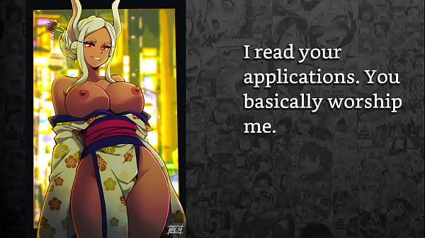 Faygrey mirko from boku no hero academia trains you in the art of sucking cocks 