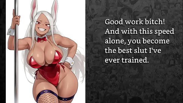 Faygrey mirko from boku no hero academia trains you in the art of sucking cocks 