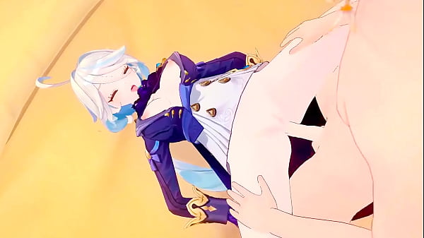 Furina Surprise Birthday Sex - Genshin Impact Hentai Compilation 