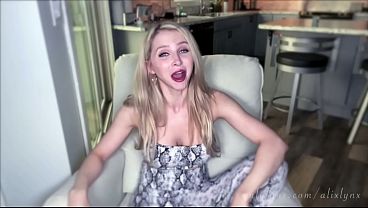 I Caught You Staring! Bad Stepmom Alyx Lynx Turns Our Chat Into A Messy Joi! thumbnail