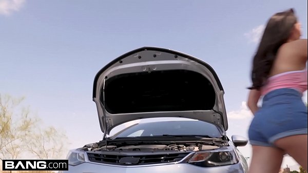 Valentina Nappi goes skinny_dipping her roadside_mechanic