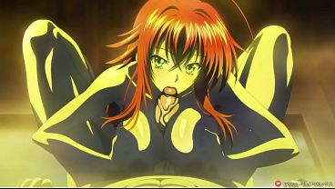 HSDxD - Rias Gremory Paizuri (By DarkLeo5890)