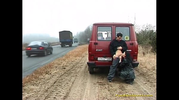 real fuck_on big public street