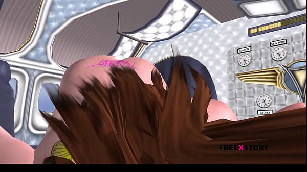Play MP4 - A cute girl in th Airplane giving sexy nude poses - 3D Animated Cartoon Porn