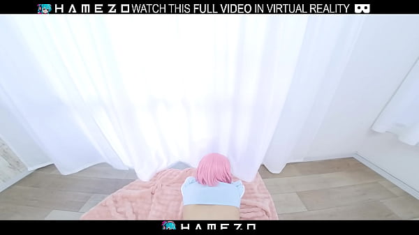 Horny Japanese girl Miu Aikawa shows off her sexy body to her new boyfriend in VR. 