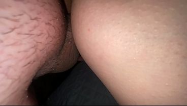 Fucking My Stepmom In Pussy Close-up And Cumming On Milky Tits thumbnail