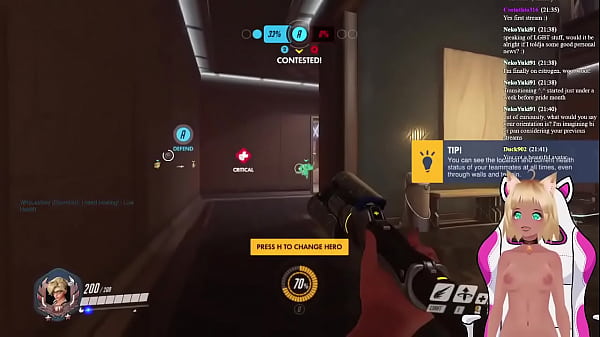 VTuberPlays Overwatch and GetsSpanked Part 1