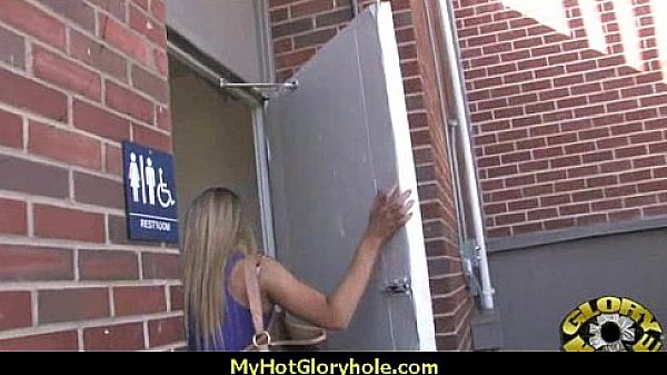 Interracial - White Lady Confesses Her Sins at Gloryhole 5 
