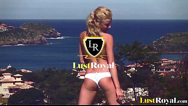 Nonton Naughty Blonde Babes Ass Fucked By A Horny Police Guy thumbnail