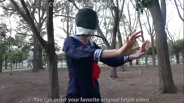 Blindfold walks are nerve-wracking and fun. 