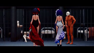 Nonton Three Slaves Enjoy Being Fucked thumbnail