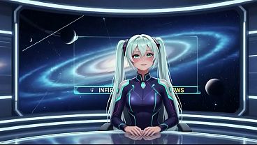 Nonton A Beautiful Woman With Greenish-blue Double Ponytails Was Being Severely Exercised On The Bed thumbnail