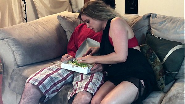 Dirty delivery guy tricks milf into blowjob erin electra