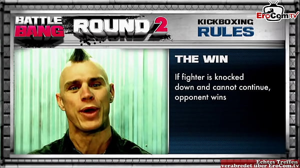 Skinny blonde teen with small tits fucks in a_boxing ring