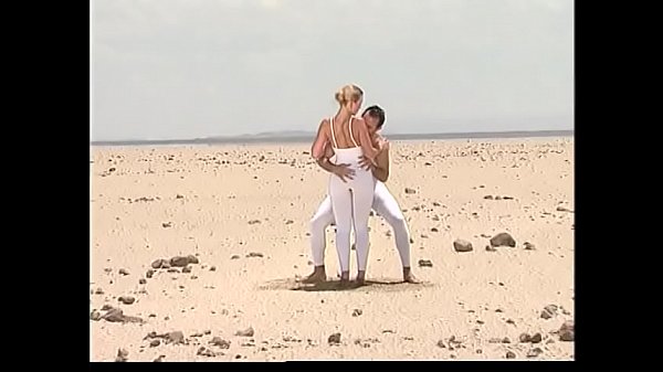 Adorable babe has her anal cave pimped in the wild desert