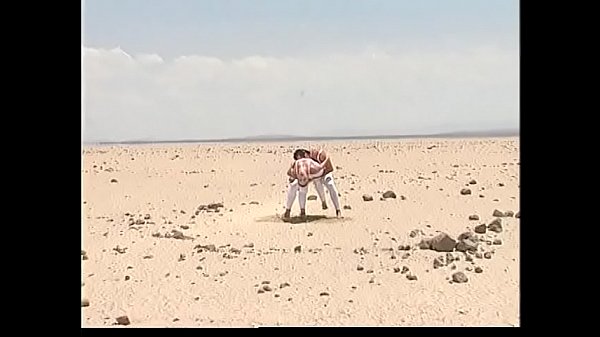 Play MP4 - Excellent blonde lady in white gets dick in her tight asshole in the middle of the desert