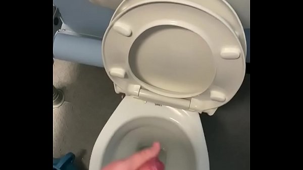 Play MP4 - Wanking in public toilets with big cumshot at the end