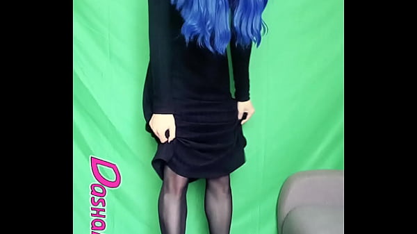 DashaNoihara #18 - Aww, take a look at my adorable long black dress 