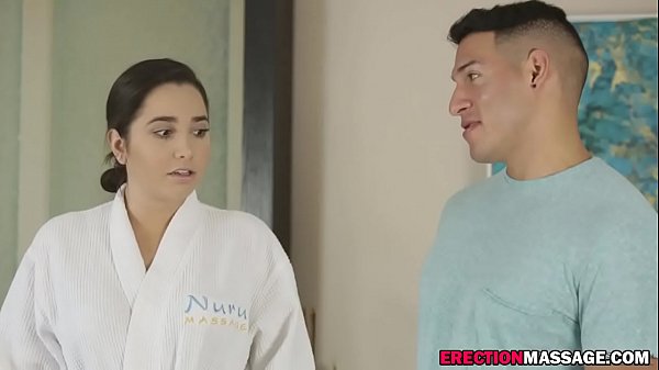 A college girl with amazing body makes more than just massages