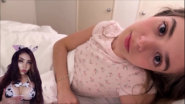 Compartiendo la cama con la peque&ntilde_a hermanastra