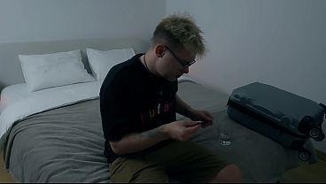 Step mom's viagra mix stepson fucks her in hotel share bed 