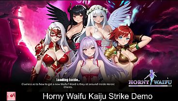 Horny kaiju strike demo free steam demo game sexual content nudity rpg nsfw hentai anime auto battler fantasy multiplayer action asynchronous multiplayer deckbuilding narration lore rich story rich team based