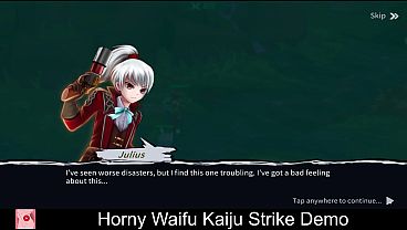 Horny Waifu: Kaiju Strike Demo (Free Steam Demo Game) Sexual Content, Nudity, RPG, NSFW, Hentai, Anime,  Auto Battler, Fantasy, Multiplayer, Action, Asynchronous Multiplayer, Deckbuilding, Narration, Lore-Rich, Story Rich, Team-Based 