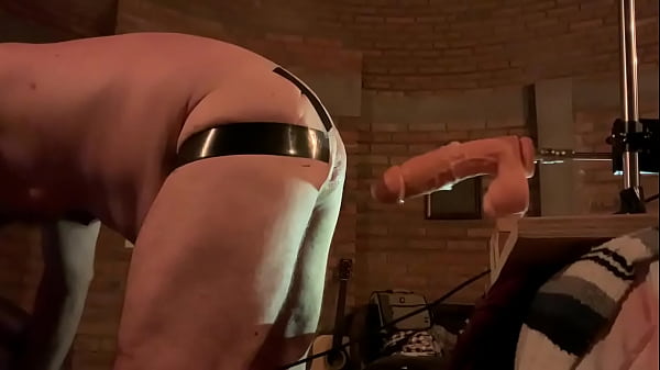 Stand and bend over.