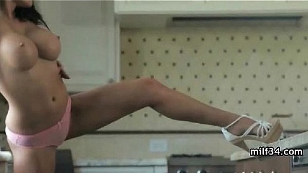 Horny big tit milf loves anal 