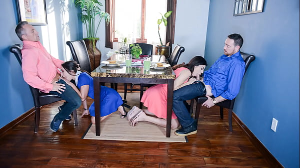 Stepdaughters Decide to_Swap Their Stepdad And give ThemWhat They Need_Daughterlust