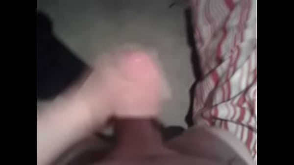 Horny big cock gets tugged hard