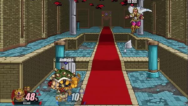 Le doy una clavada SSF2 peleando contra AlxMyS04