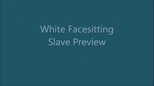 White Facesitting Preview