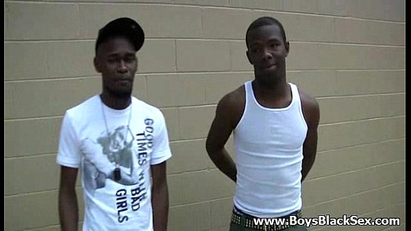 BlacksOnBoys - Gay black boys fuck hardcore white sexy twinks 01