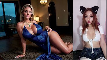 Nonton Elegante Princesa Tetona Cogiendo Con El Sirviente - Masturbandome Con Ia thumbnail