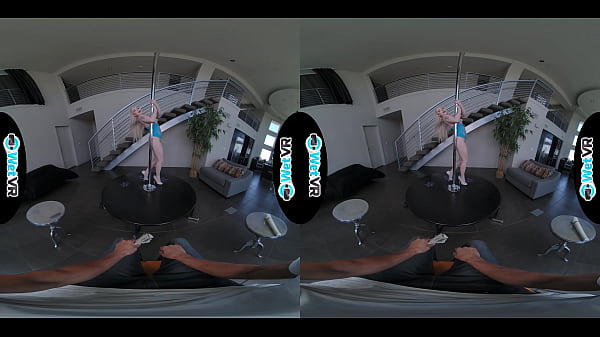 WETVR Sexy HaleySpades Work The Pole POV Style In VR Porn