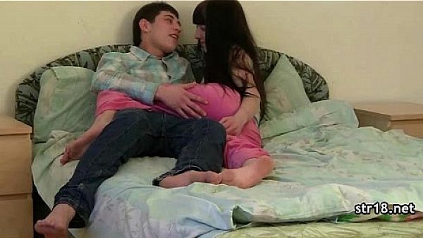 Amateur teen couple great sex