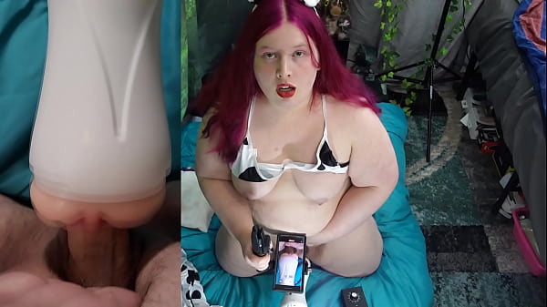 Sexy Fat Shemale Fuck Pocket Pussy Fuck Machine Closeup thumbnail